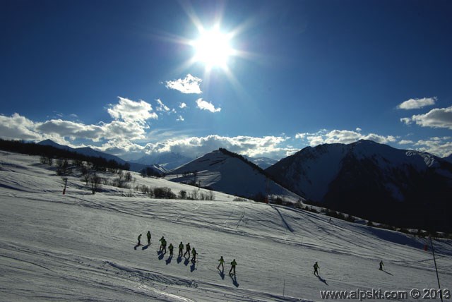 Impène, piste bleue