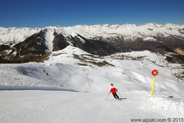 Plan Corbé, piste rouge