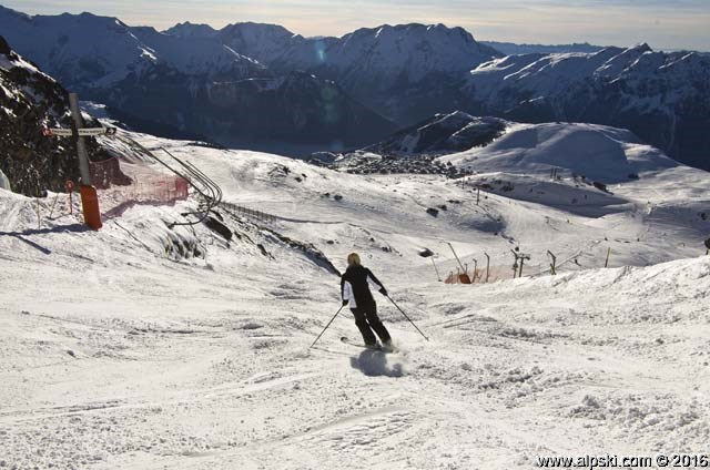 Clocher de Mâcle (piste noire)