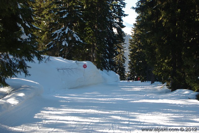 Combe des Perches, piste rouge