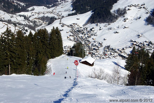 Grand Mont, piste rouge