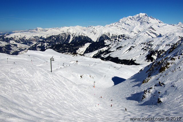 Grand Rognoux, piste rouge