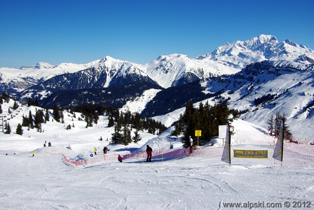 Woodpark freestyle area, Arêches-Beaufort