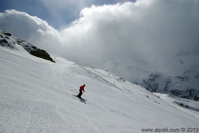 Fournache red slope, Aussois