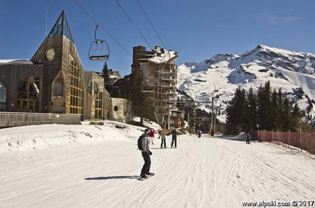 Boulevard des skieurs blue slope