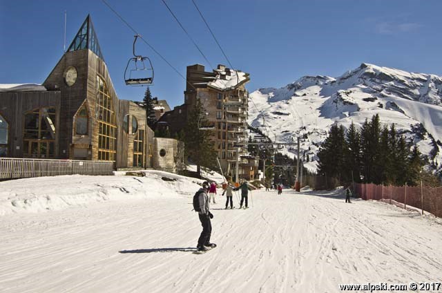 Boulevard des skieurs, piste bleue