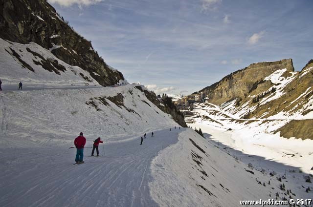 Chavanette, piste bleue