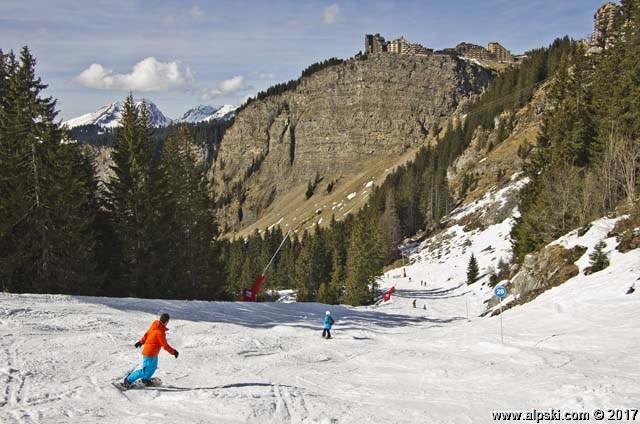 Crôt, piste bleue