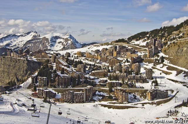 The village, Avoriaz