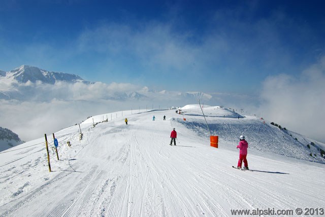 Crêtes, piste bleue