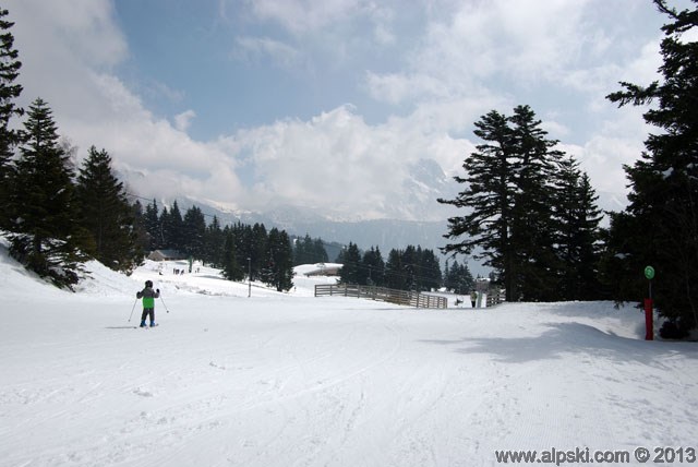 Bachat Bouloud, piste verte