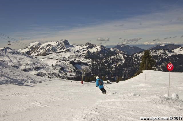 Pré la joux, piste rouge