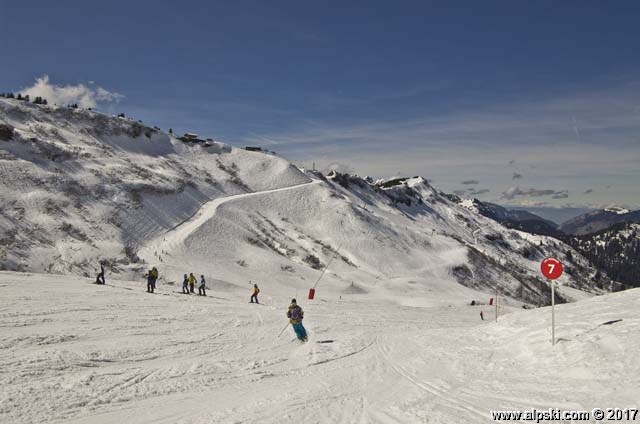 Les rennes, piste rouge