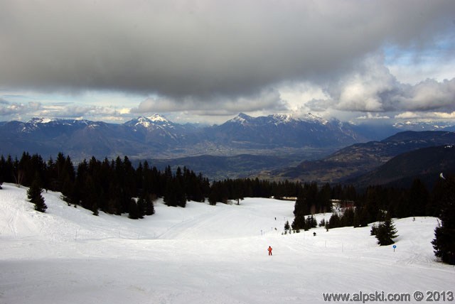 Marmotte, piste bleue