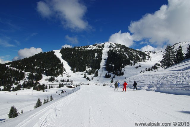 Choucas, piste verte