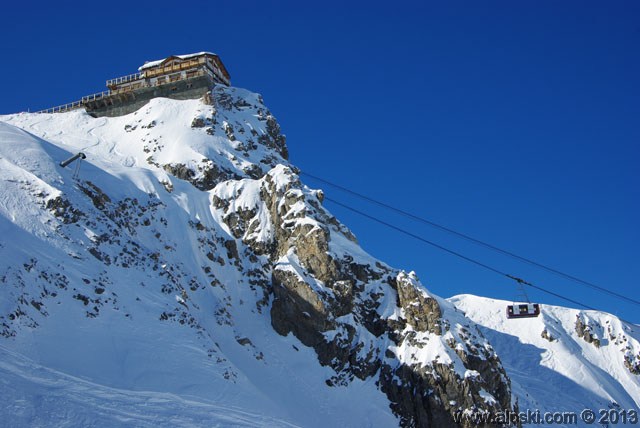 Le Panoramic restaurant bar, Courchevel