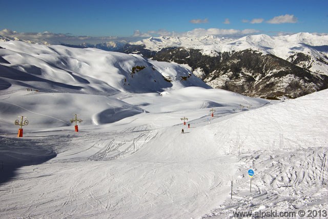 Pyramide, piste bleue