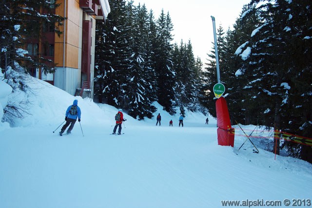 Plantrey, piste verte