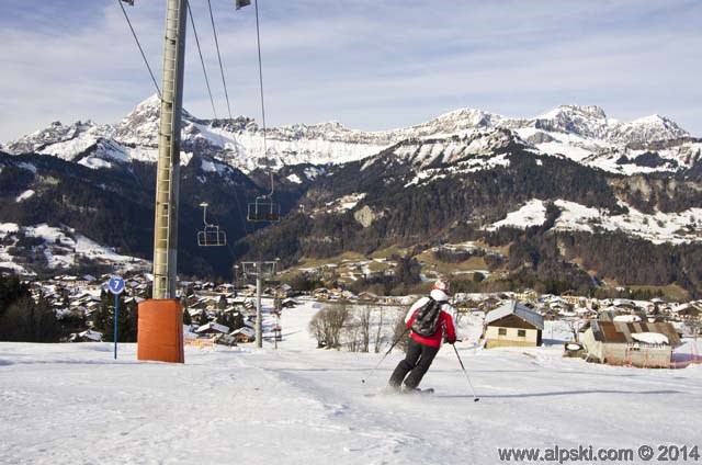 Criée piste bleue