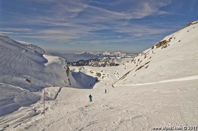 Méphisto supérieure, piste rouge