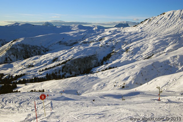 Marmottes, piste rouge