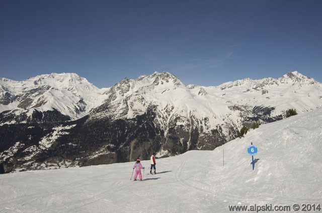 Marmottes, piste bleue