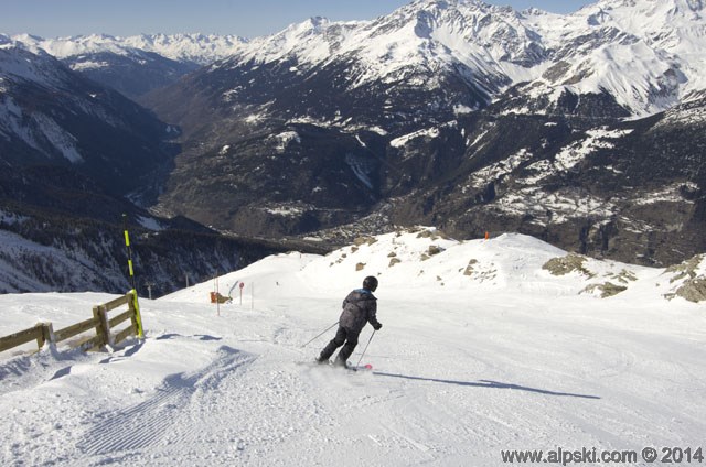 Perdrix, piste rouge