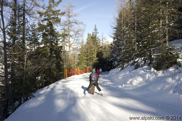 Sainte Anne green slope