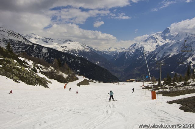 Gelinotte, piste bleue