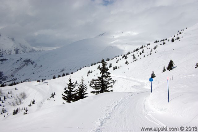 Rouvinettes, piste bleue