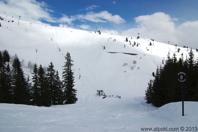 Ecudets, piste noire