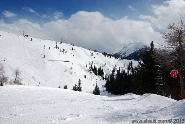 Fontaine Froide, piste rouge