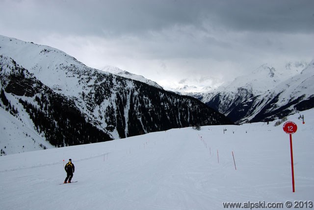 Marmottes, piste rouge