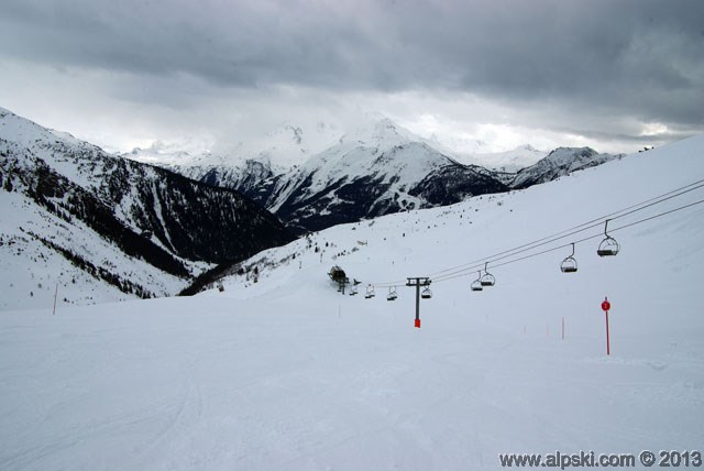 Mouflon, piste rouge