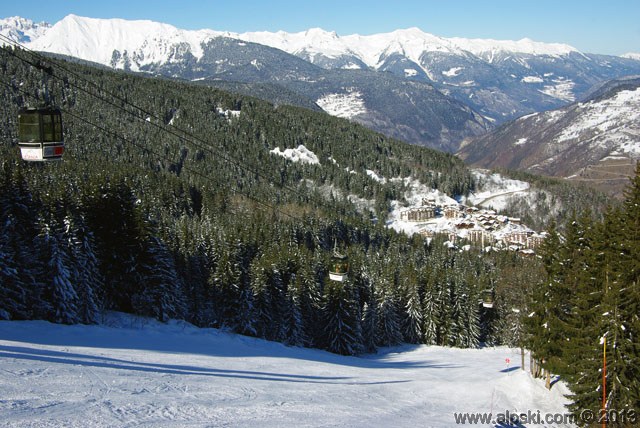 Moretta Blanche, piste rouge