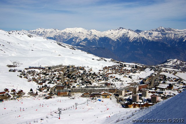 Centre de la station, La Toussuire