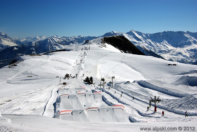 Easy-park and snow-park, Le Corbier