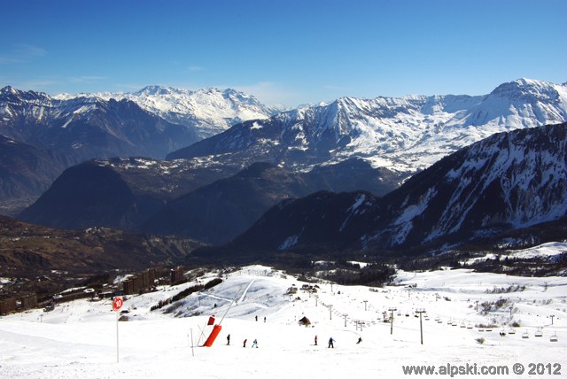 Combe, piste rouge