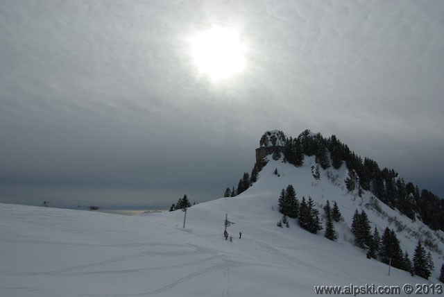 Le Roc des Arces, Le Grand Bornand