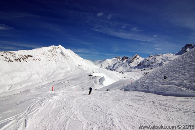 Airelles, piste bleue