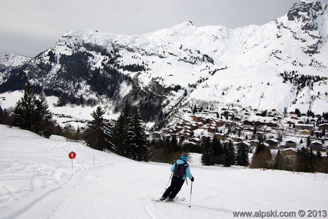 Bois Joli, piste rouge