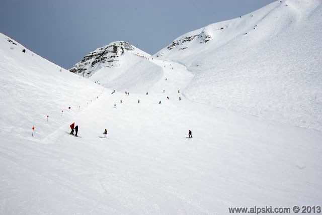 Les Lanches, piste rouge