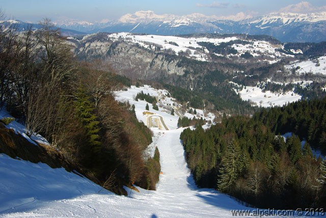 Aigle, piste noire