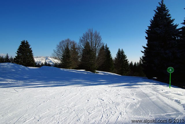 Belette, piste verte