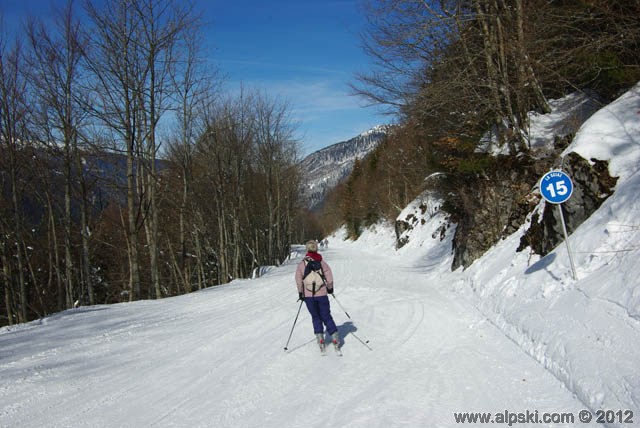 La Sciaz, piste bleue