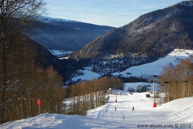 Le Guillotet, piste rouge