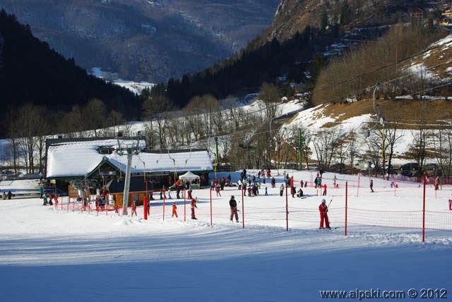 Les Croés, piste verte