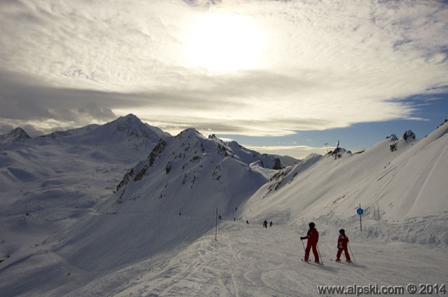 Edelweiss, piste bleue