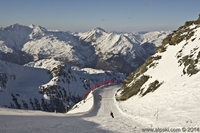 Aiguille rouge black run