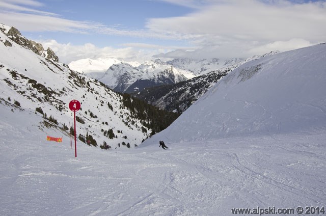 Le Lac, piste rouge